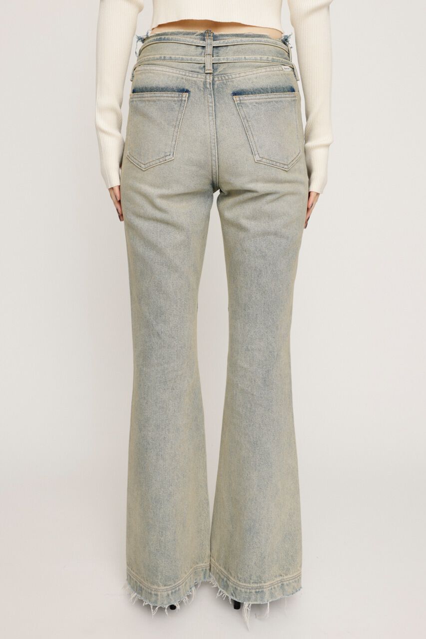 SLY「FRINGE JW FLARE PT-C」|デニム|