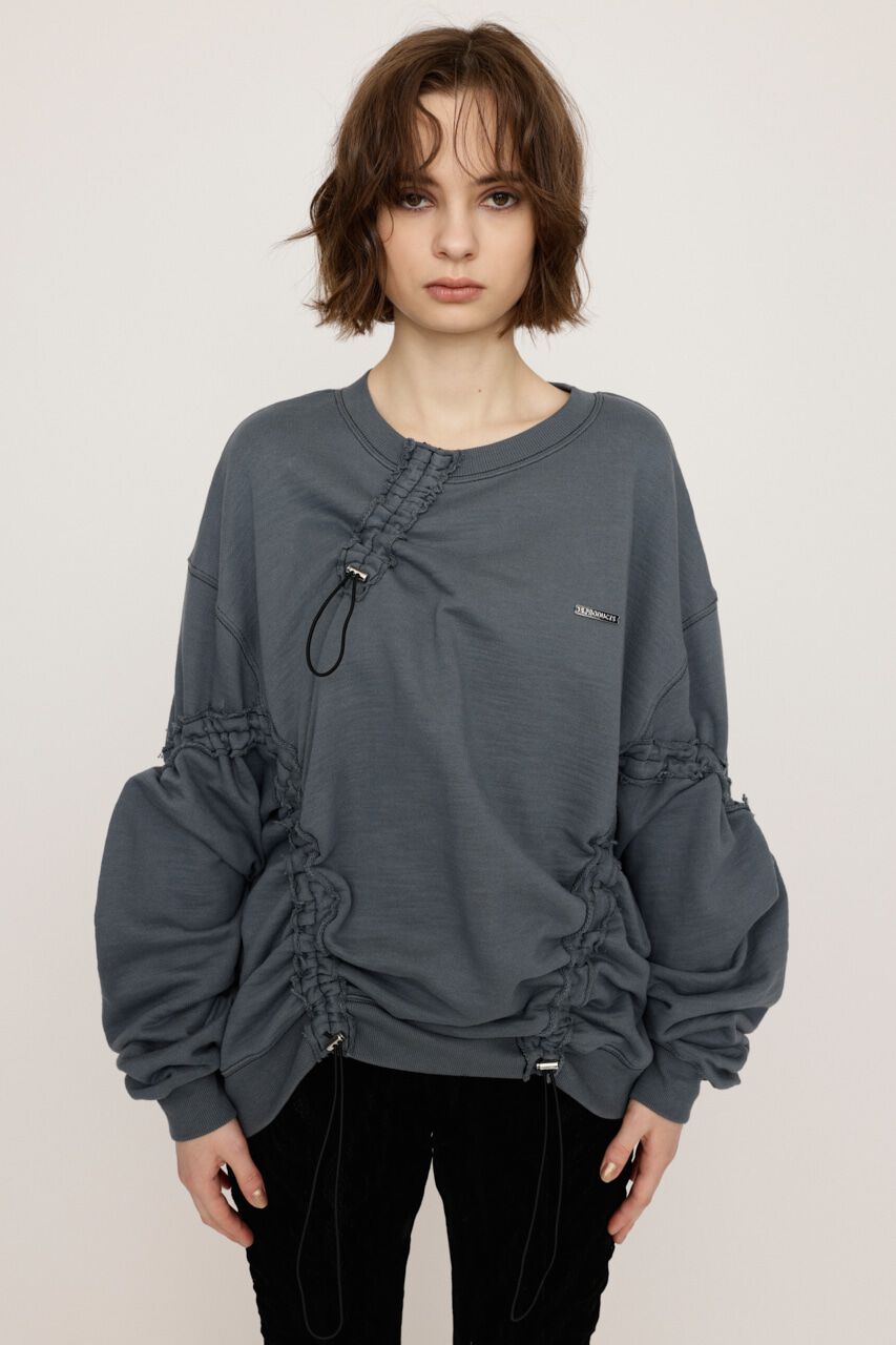 SLY「DRAWSTRING SW トップス」|パーカー|