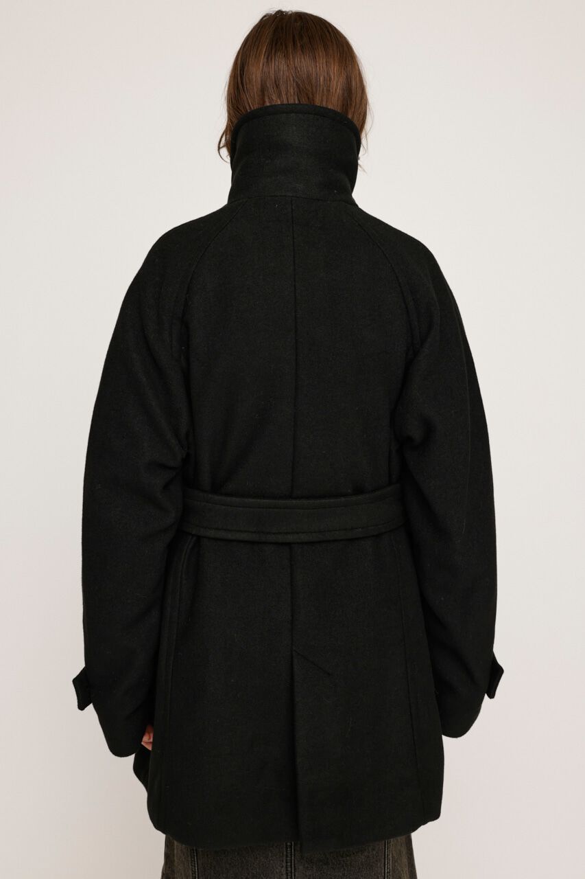 SLY「STAND NECK BELTED S／コート」|その他|