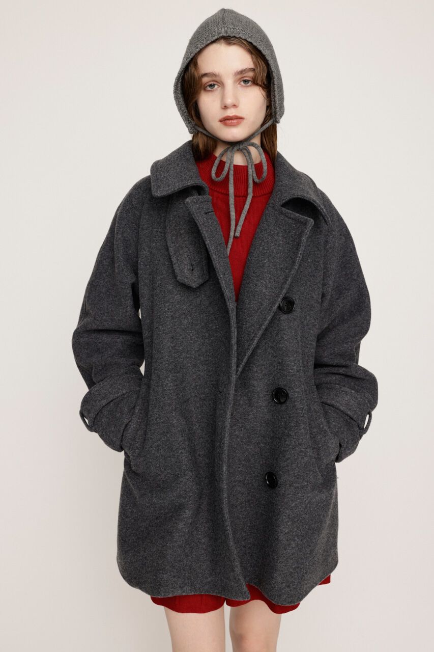 SLY「STAND NECK BELTED S／コート」|その他|