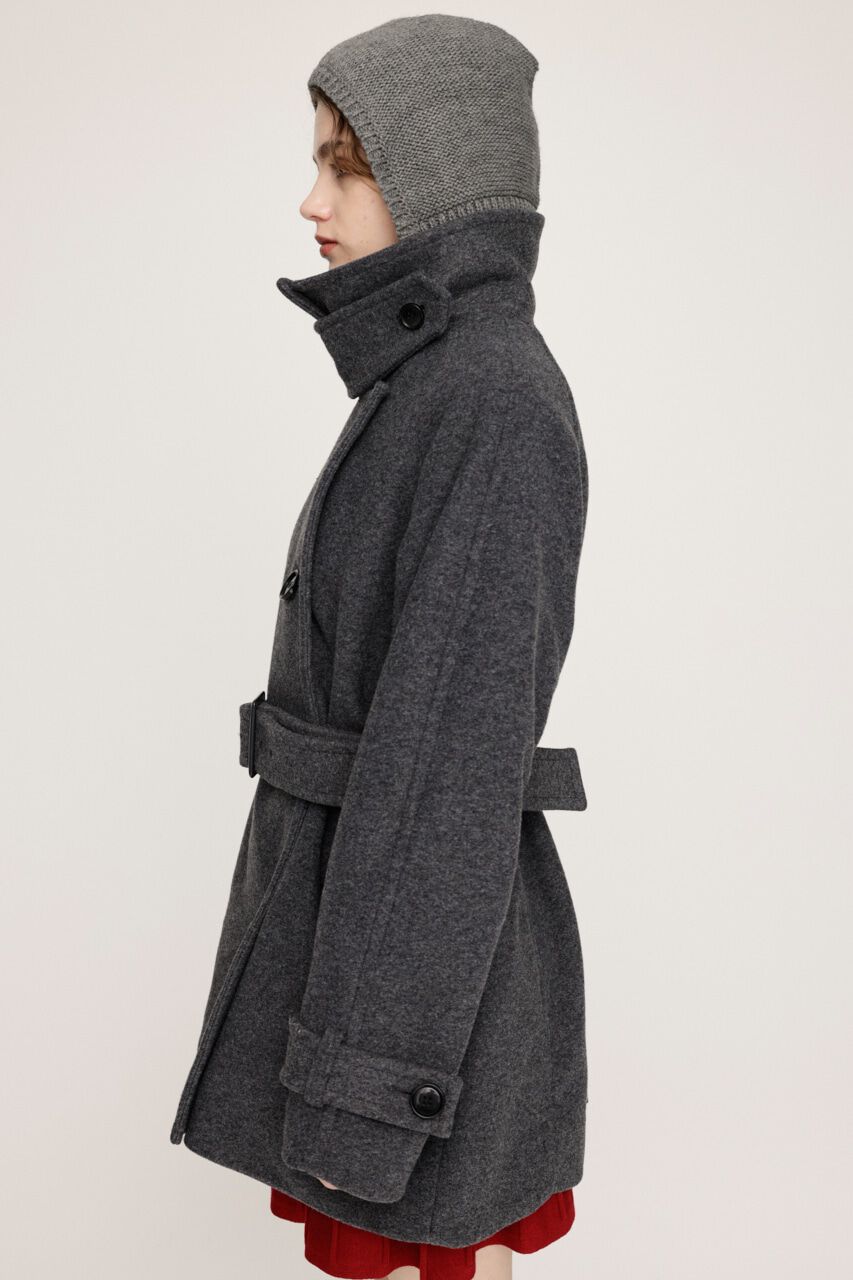 SLY「STAND NECK BELTED S／コート」|その他|