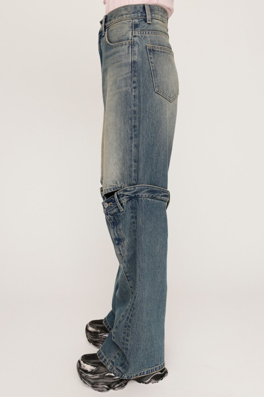 SLY「J／W KNEE DENIM パンツ」|デニム|