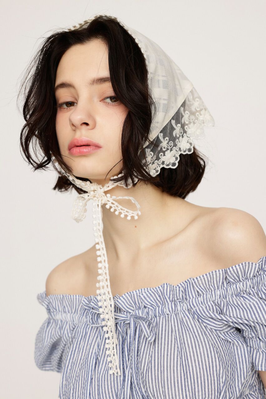 SLY「LACE EDGE スカーフ」|その他|