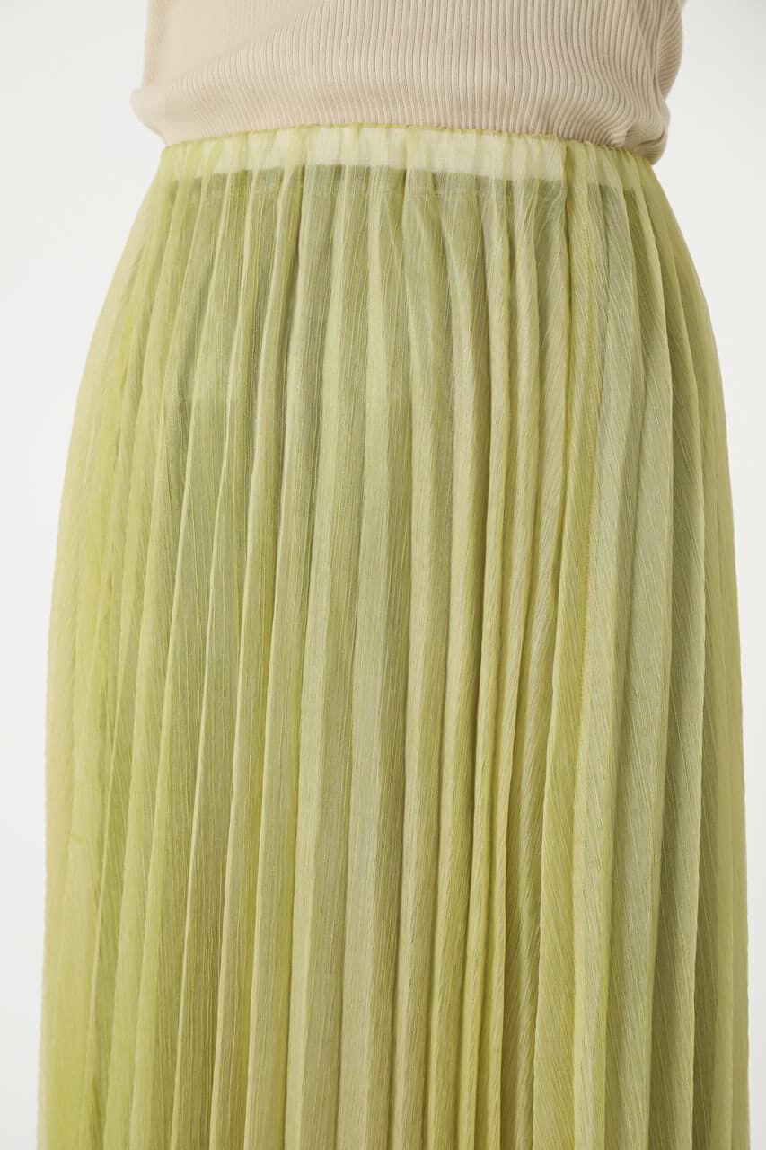 SHEL'TTER SELECT「Color Tulle Pleats Skirt」|スカート|