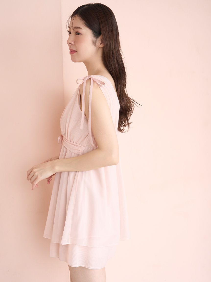 SNIDEL HOME「ナイトブラ付きチュールチュニックセットアップ」|ルームウェア|