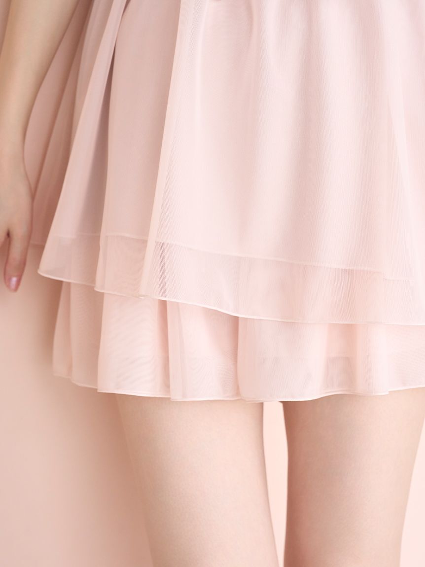 SNIDEL HOME「ナイトブラ付きチュールチュニックセットアップ」|ルームウェア|