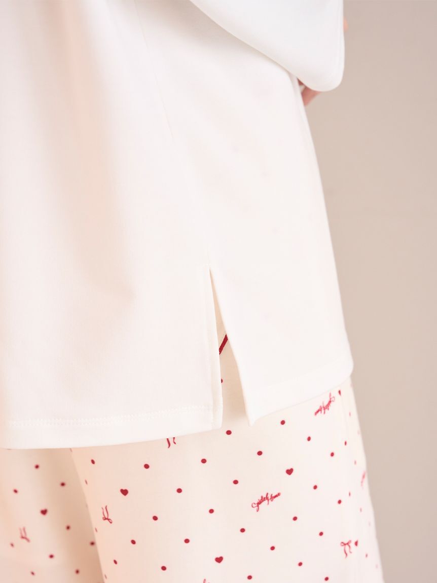 SNIDEL HOME「ケーキモチーフロングTシャツ」|ルームウェア|