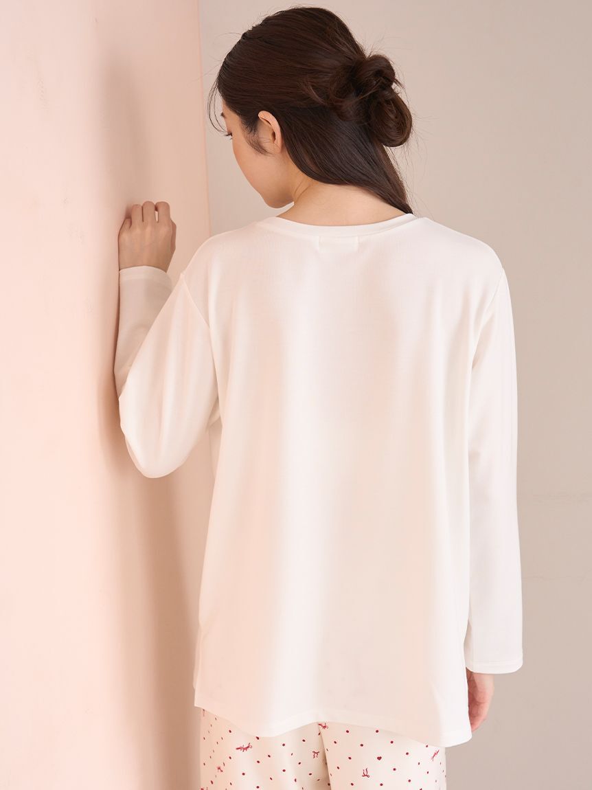 SNIDEL HOME「ケーキモチーフロングTシャツ」|ルームウェア|