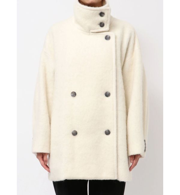 ELENDEEK「STAND COLLAR SHORT CT」|チェスターコート|