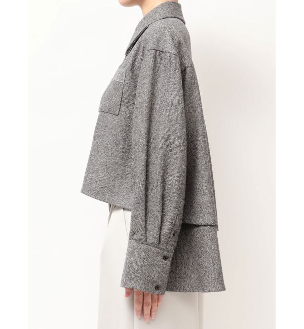 ELENDEEK「BACK LAYERED SH」|シャツ・ブラウス|