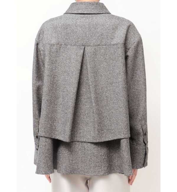 ELENDEEK「BACK LAYERED SH」|シャツ・ブラウス|
