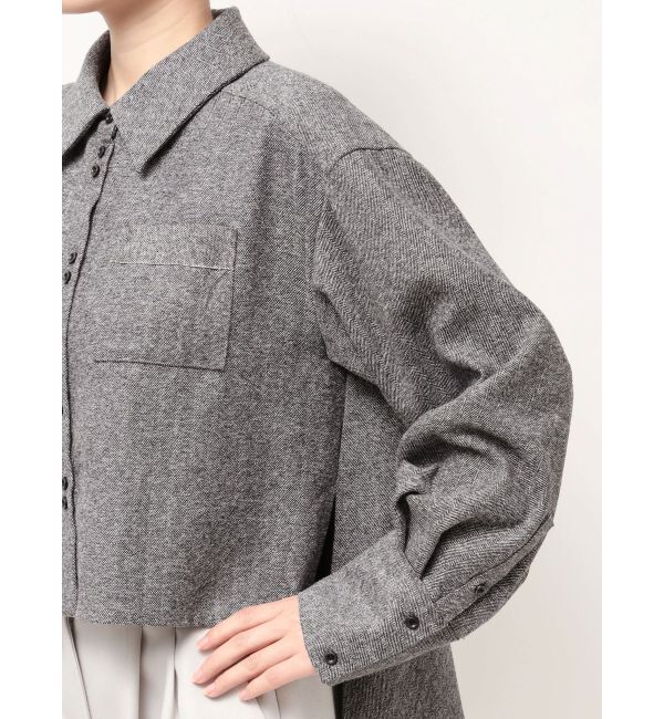 ELENDEEK「BACK LAYERED SH」|シャツ・ブラウス|