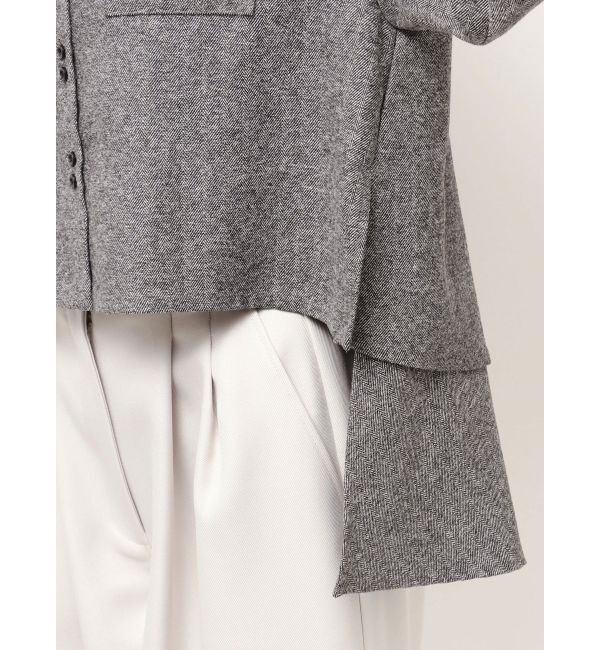 ELENDEEK「BACK LAYERED SH」|シャツ・ブラウス|