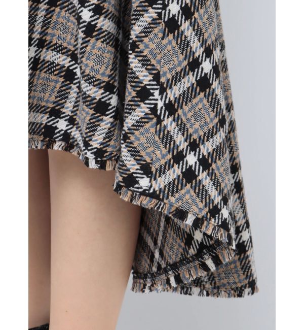 dazzlin「ZIPフリンジコルセットフレアスカート」|スカート|