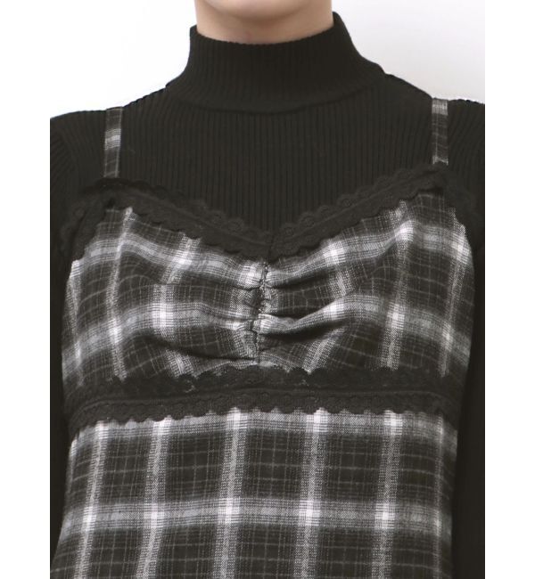 EMODA「アシンメトリーフリルマキシワンピース」|ワンピース|