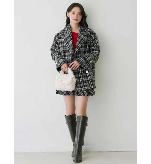 MERCURYDUO「オリジナルロービングチェックミニスカパン」|その他|