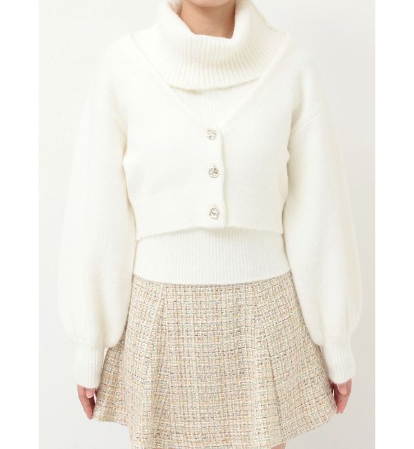 MERCURYDUO「オフタートルアンサンブル」|ニット・セーター|