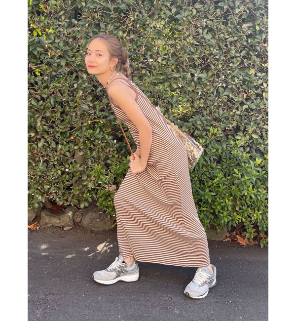 Ungrid「レイヤードテレコキャミワンピース」|ワンピース|