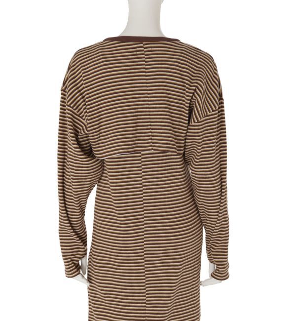 Ungrid「レイヤードテレコキャミワンピース」|ワンピース|