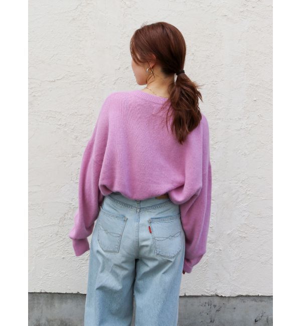 Ungrid「ラクーン混ルーズニット」|ニット・セーター|