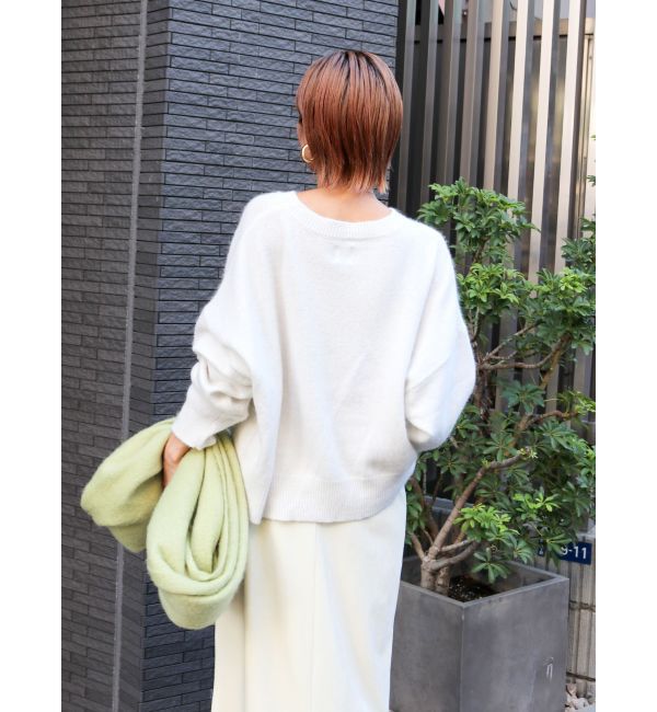 Ungrid「ラクーン混ルーズニット」|ニット・セーター|