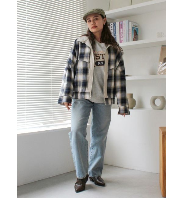 Ungrid「リバーシブルスウィングトップ」|ブルゾン・スタジャン|