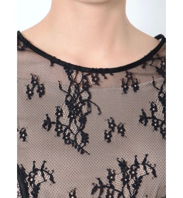 LAGUNAMOON「LADYパネルレースドッキングコンビネゾン」|ドレス|