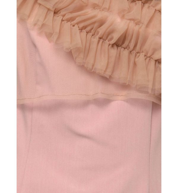 LAGUNAMOON「LADYフリルチュールレイヤードワンピース」|ドレス|