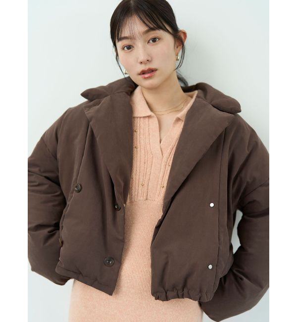 LAGUNAMOON「ダブルショートアライドダウン」|ダウン|