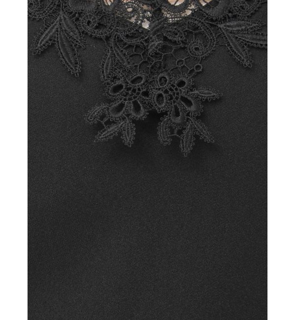 LAGUNAMOON「レースネックペプラムキャミソール」|キャミソール|