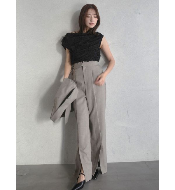 LAGUNAMOON「センタースリットフレアパンツ」|その他|