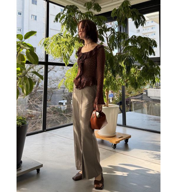 LAGUNAMOON「センタースリットフレアパンツ」|その他|