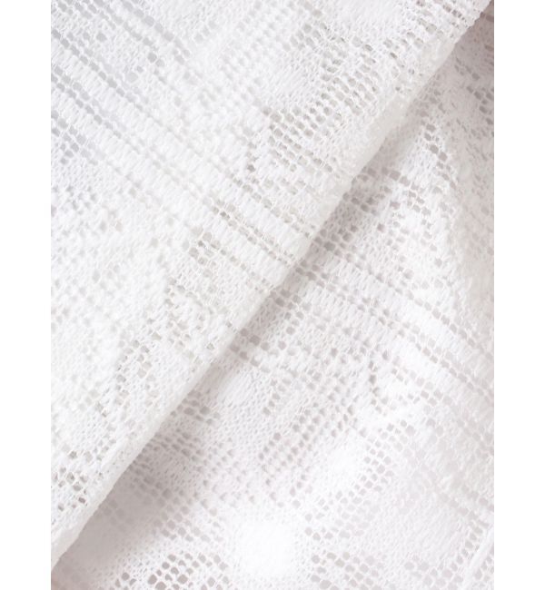 LAGUNAMOON「タイルパターンレースワイドパンツ」|その他|