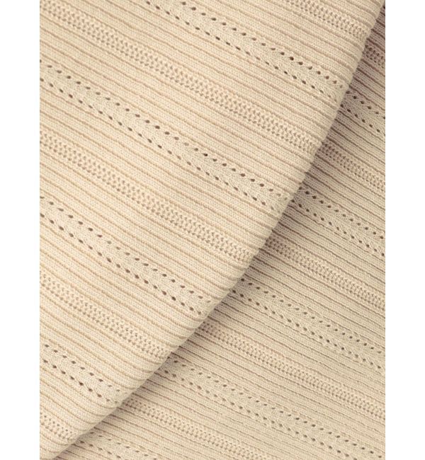 LAGUNAMOON「【FILA別注】ドライタッチバイカラーフリルデザインノースリーブニットワンピース」|ワンピース|