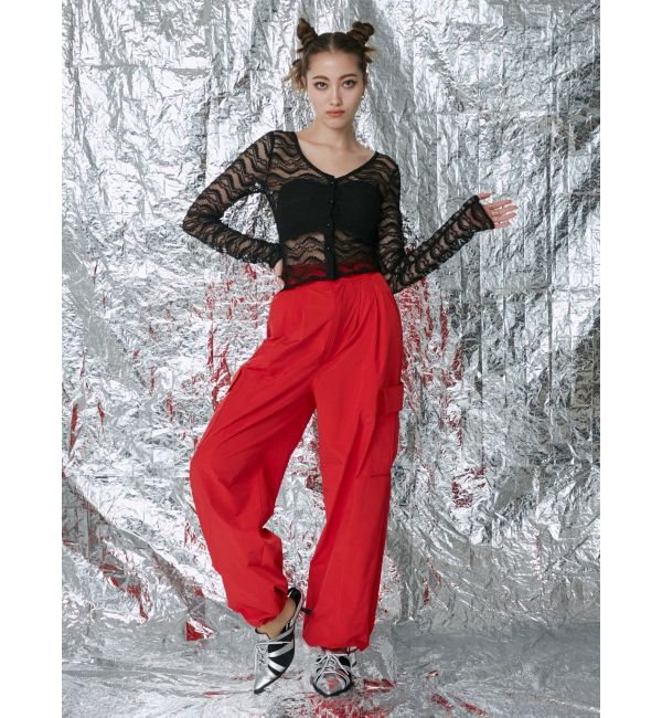 EVRIS「クロップドレーストップス」|Tシャツ・カットソー|