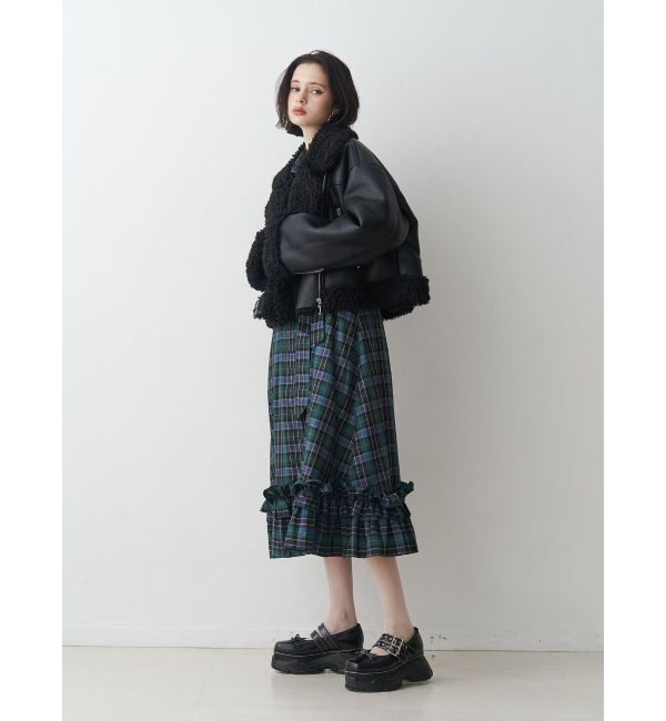 jouetie「フェイクムートンショートジャケット」|その他|