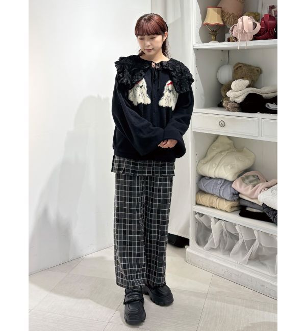 merry jenny「キャンディーフリルロンTee」|Tシャツ・カットソー|