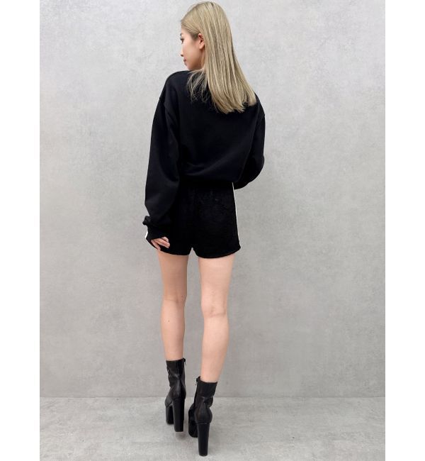 GYDA「ignorance BUNNYショートスウェットトップス」|スウェット・ジャージ|