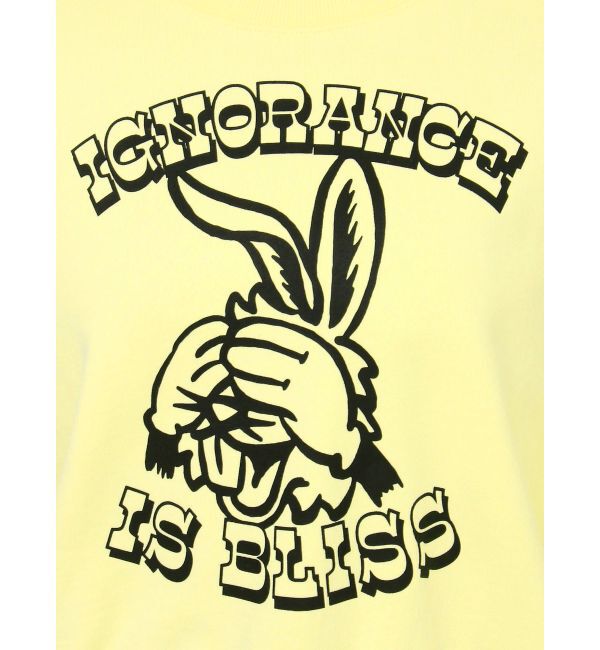 GYDA「ignorance BUNNYショートスウェットトップス」|スウェット・ジャージ|