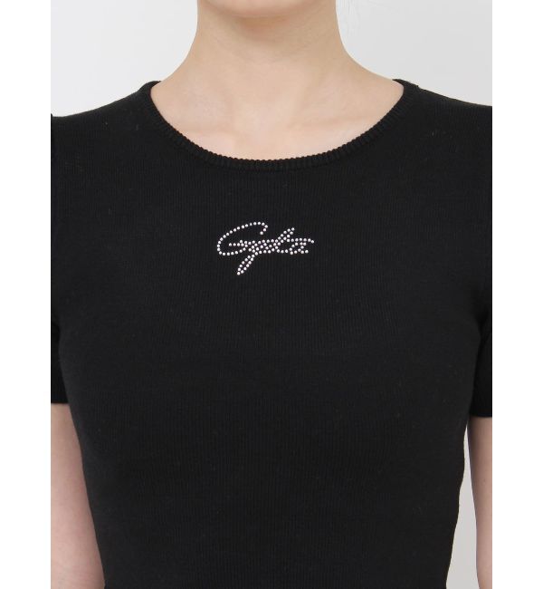 GYDA「Gydaパフスリーブニットトップス」|ニット・セーター|