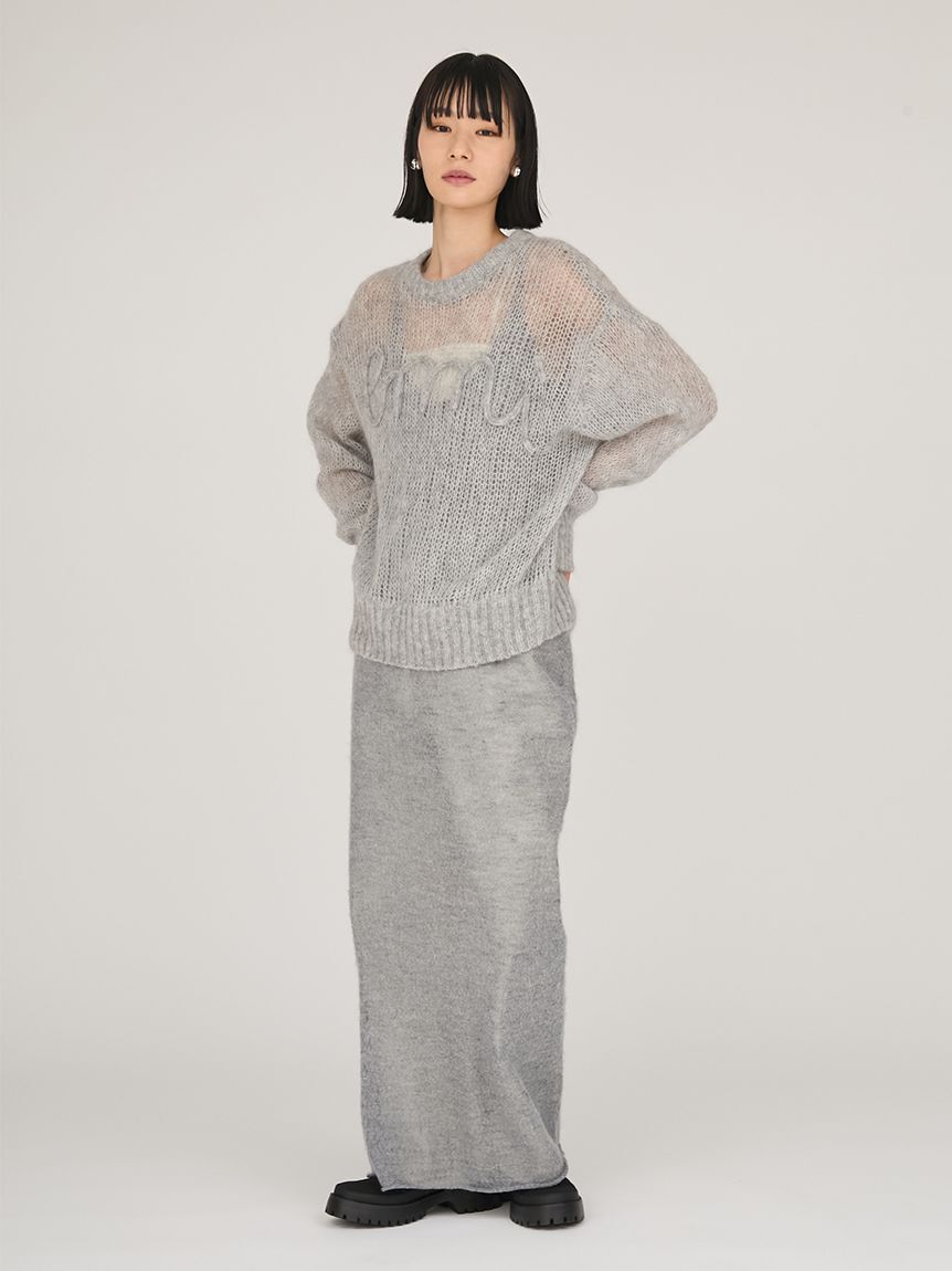 emmi atelier「2wayモヘアニットキャミワンピース」|ワンピース|