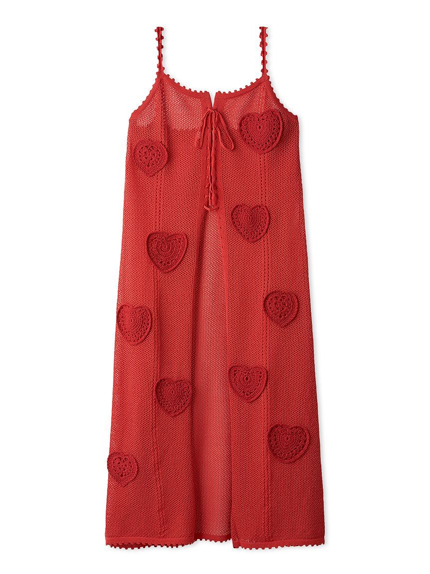 FURFUR「ハートクロシェキャミワンピース」|ワンピース|