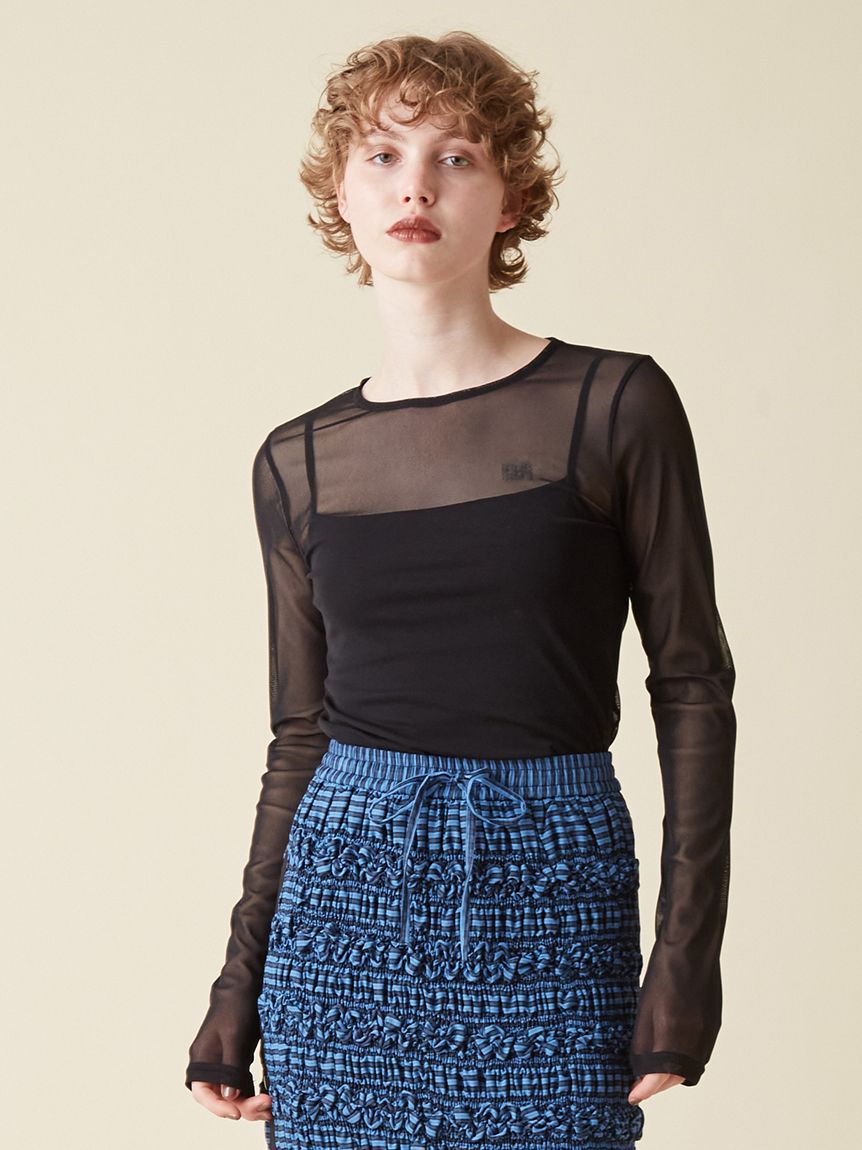 FURFUR「ロゴシアープルオーバー」|Tシャツ・カットソー|BLK