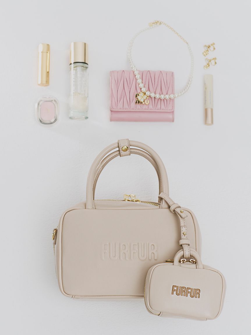 FURFUR「【限定カラー】バリエーションスクエアボストンバッグ」|ボストンバッグ|