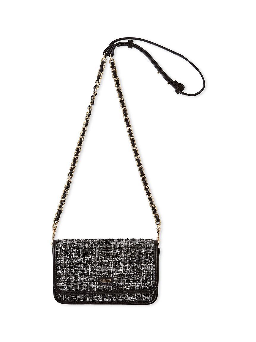 FURFUR「【限定カラー】ツイードロゴフォンホルダー」|ショルダー・メッセンジャー|