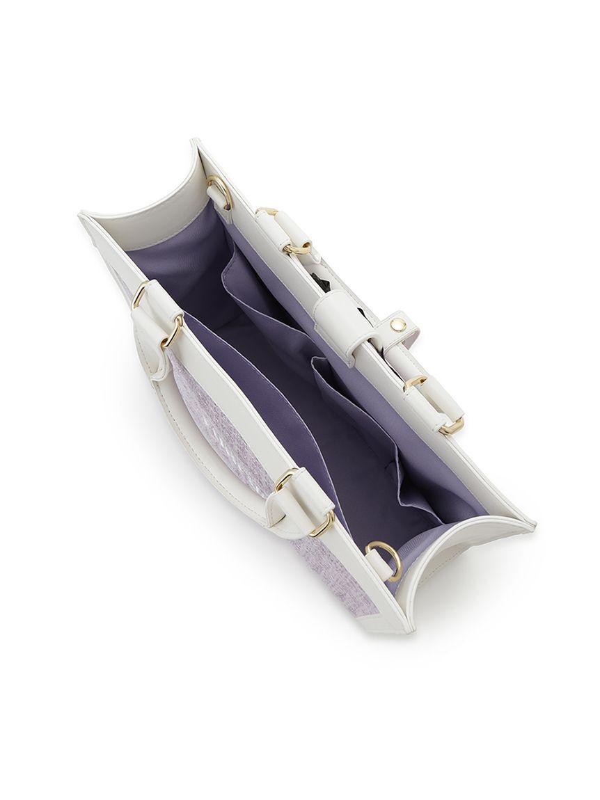 FURFUR「(Lsize) ツイードロゴトートバッグ【WEB・一部店舗限定】」|トートバッグ|