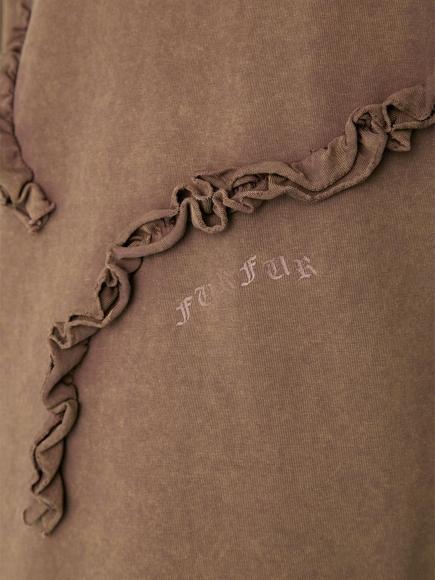 FURFUR「フリルハートモチーフTシャツ」|Tシャツ・カットソー|