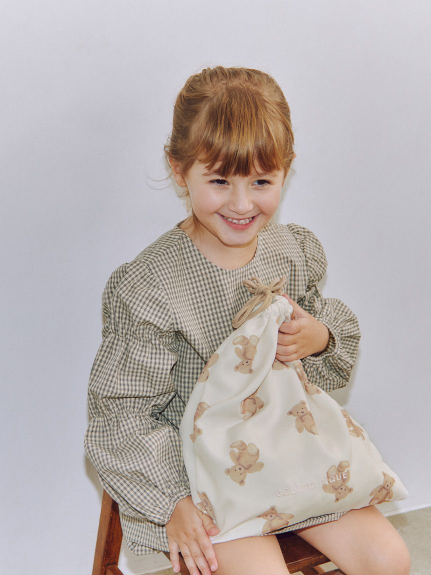 GELATO PIQUE KIDS & BABY「【入園入学グッズ】【限定カラーあり】巾着L」|ポーチ|