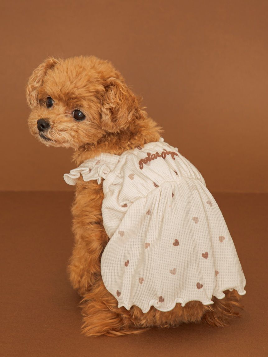  GELATO PIQUE CAT&DOG「【Valentine】【CAT&DOG】ハート柄フリルワンピース」|その他|