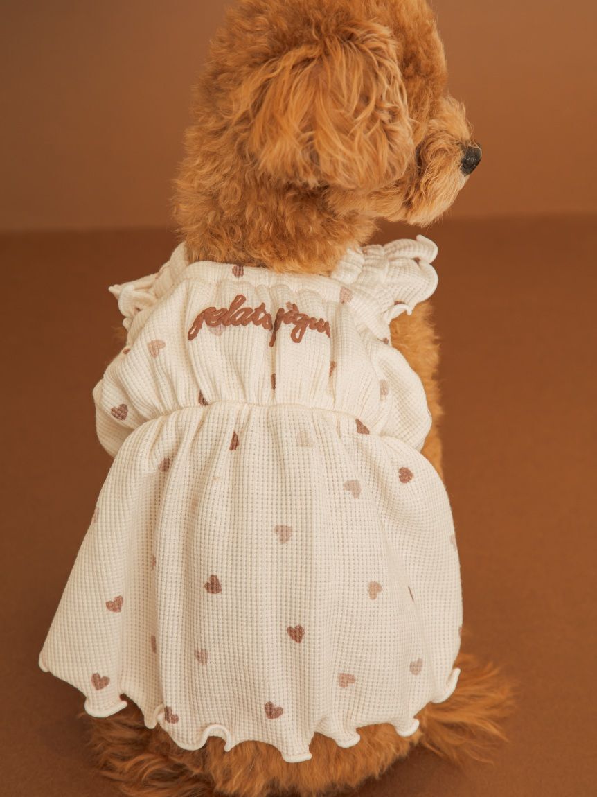  GELATO PIQUE CAT&DOG「【Valentine】【CAT&DOG】ハート柄フリルワンピース」|その他|